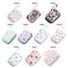 Color Printed EVA Storage Bag Square Shape Cartoon Print Headphone Bag Protective Cover Anti-collision Data Cable Storage