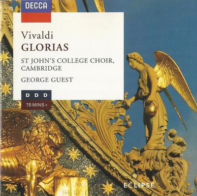 CD ANTONIO VIVALDI, GEORGE GUEST, GEOR - Glorias Rv 588 & 589 4482232 Decca Europe Klasická Hudba Použitá