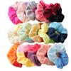 15PCS/Set Women French Elastic Hair Scrunchies For Women Hair Ties Rubber Band Hair Rope Accessories Lady Headdress 2021