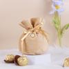 20Pcs Delicate Plush Gift Storage Pouches Luxurious Plush Pouches for Wedding Favors Chocolate and Candy Gifting