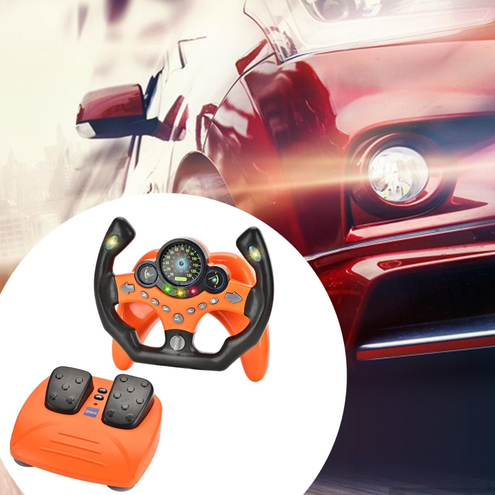 

Интерактивный набор игрушек для вождения с рулем и педалями для детей