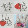 Spilla Convertibile in Acciaio Inossidabile Convertitore per Collana Ciondolo Elegante Accessorio Gioiello Per Donne e Uomini