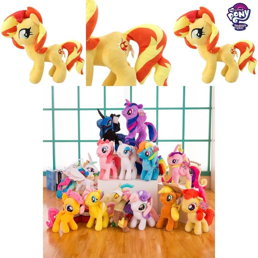 Wunderschönes Regenbogen My Little Pony Plüsch Einhorn Puppe Kuscheliger Begleiter Für Mädchen