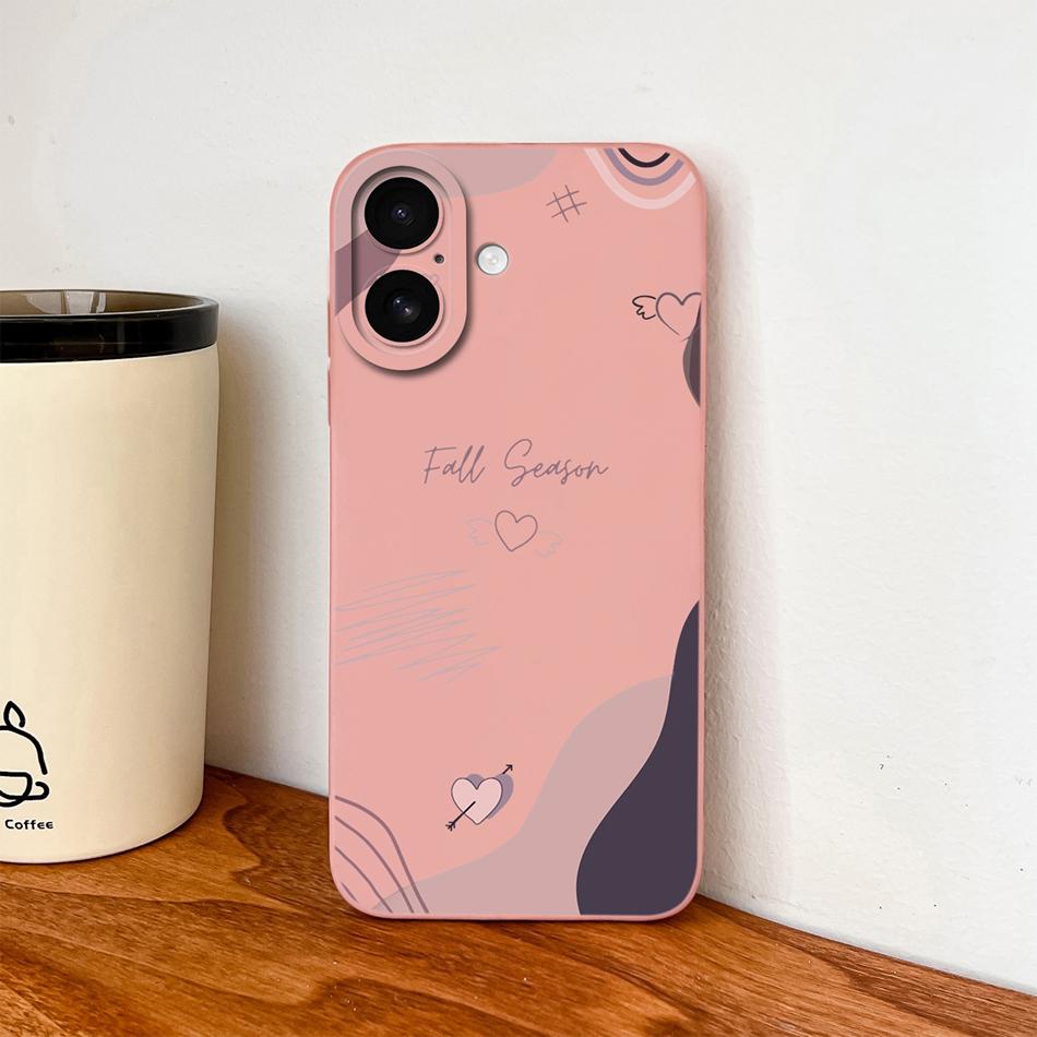 For iPhone 17 Pro Max Case Butterfly Phone Cases For iPhone Air Soft Liquid Silicone Full Protection Back Cover For iPhone17