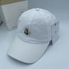 Cotton Classic Baseball Hat Breathable Sun Hat With Curved Brim For Wear Casual