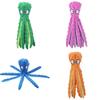 Colorful Octopus Dog Toy With Squeaker And Crinkly Paper