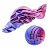 Relaxation Slime Ball Fidget Toy Rotating Portable 3D Printed Twistsphere Fidget Toy Creative Funny Gear Liquid Flow Ball