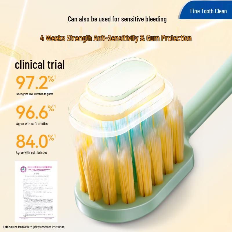 Lion Dent System Wide Head Soft Bristle Toothbrush 2-Pack