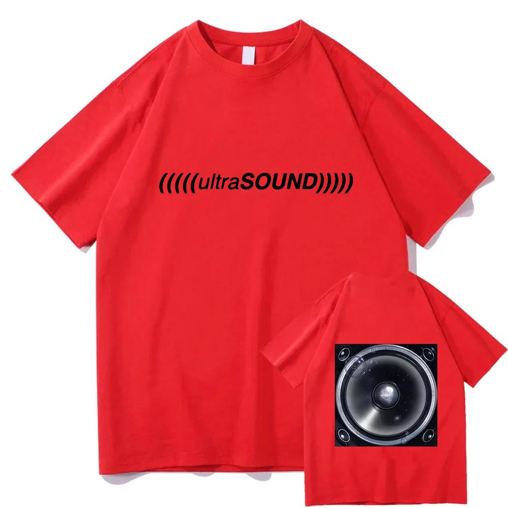 The Neighbourhood (((((ultraSOUND))))) Tshirts Short Sleeve Cotton Female T-shirt Unisex Streetwear Band Graphic Print Loose Tee