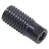 M10 Rotary Burr Rasp File Bit Black Polished Finish Wood Carving Hole Drill Bit for Angle Grinder