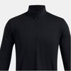 Under Armour Meridian Training Running Long Sleeve Breathable T-Shirt Men Tops Black 1387905-001