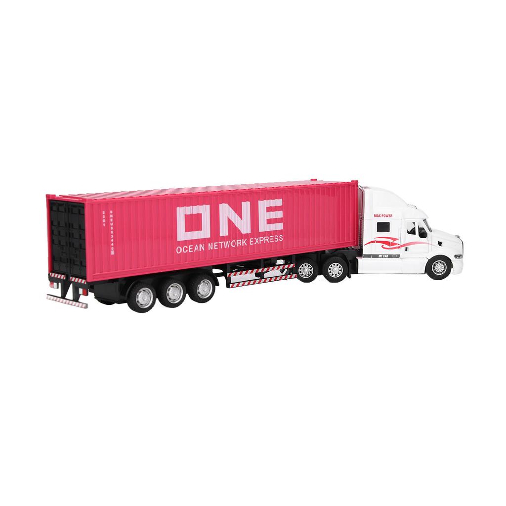 Container Truck Model 1:48 Vivid Exquisite Beautiful Decorative Toy Ornament for   3 Years Old