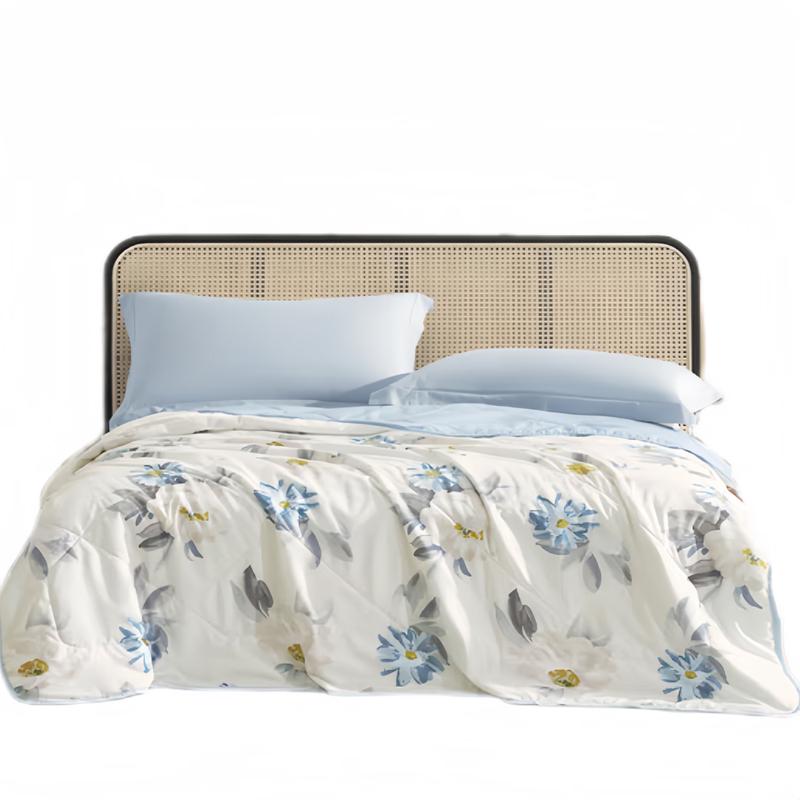 

Mengjie Summer Flowers Washable Quilt