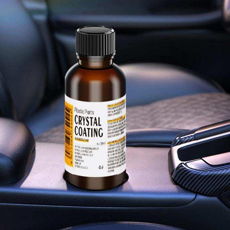 Plastový obnovovač a keramický povlak Čistič prachu na palubní desku a vnitřní obložení automobilu, Leštidlo a ochrana proti prachu pro vinyl, gumu