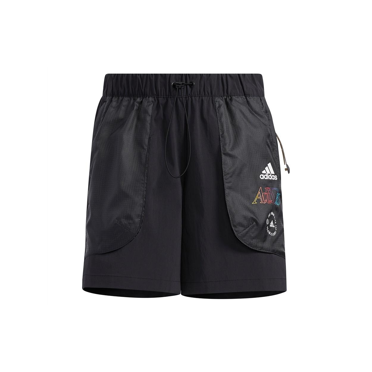 (WMNS) adidas Woven Shorts Asia Sizing Black Women s HB6596 S