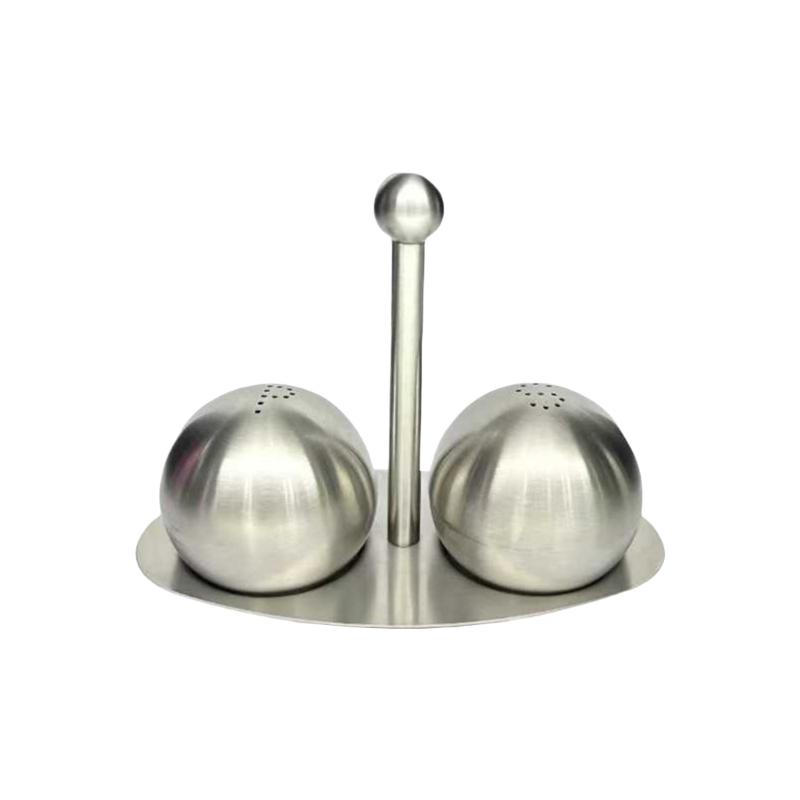 

Stainless Steels Kitchen Seasoning Bottle Set Peppers Bottle Holder Condiment Box With Stand Cooking Seasoning Bottle 1