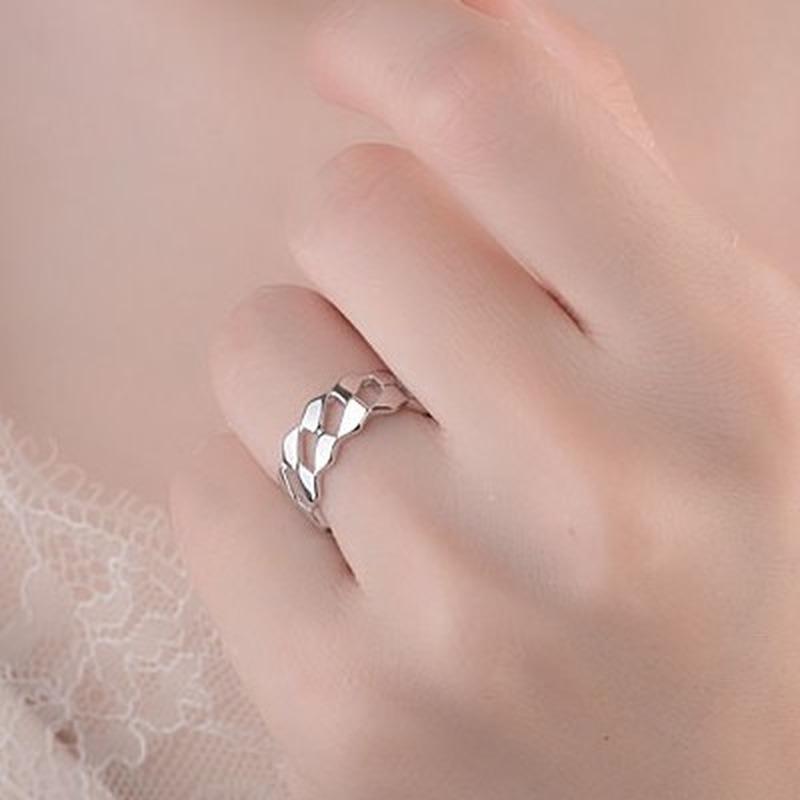 Lindon Klasyczny Stop Miedzi Cyrkon Pierścionek Damskie Biżuteria Ślubna Obietnica Party Prezent