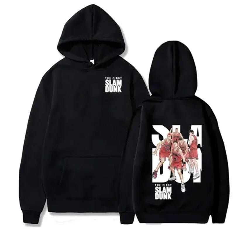 Anime Slam Dunk Hoodies de lã, pulôver Hoodies