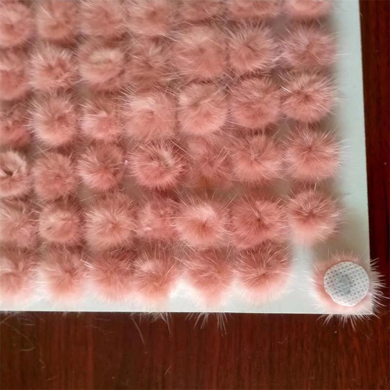 

Аксессуары из норкового помпона и застежки-лягушки для DIY причесок и украшений