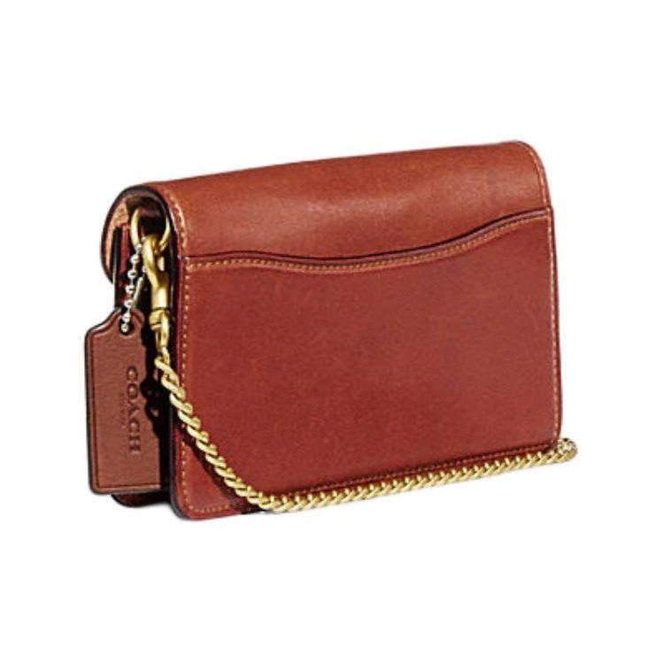 Coach Tabby 18 Push Button Closure Detachable Wrist Strap Leather And Canvas Wrist Bag Shoulder Bag Crossbody Bag Small Women Bags CK025-B4NQ4