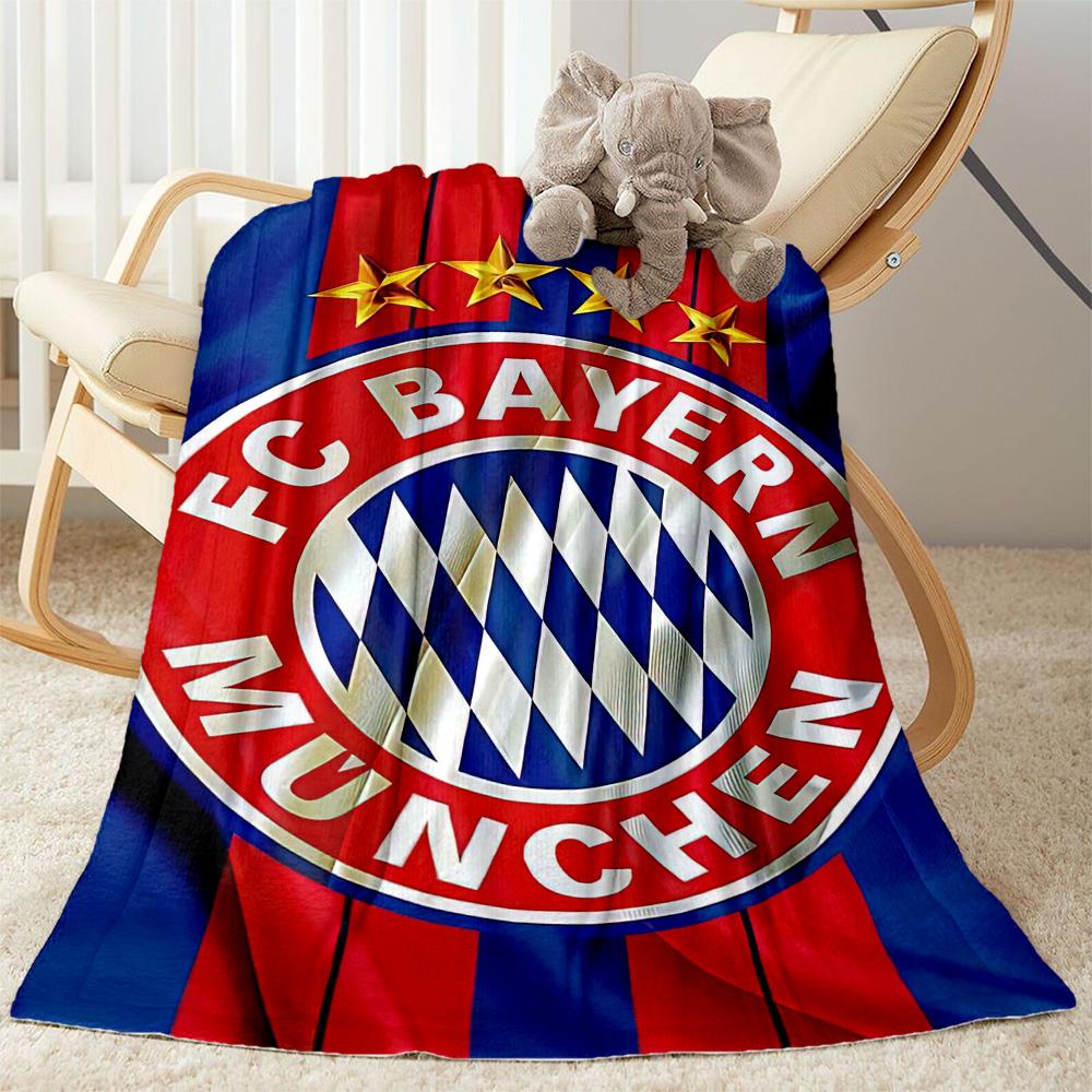 Bayern Munich Blanket Ultra-Soft Great for Picnics Chair Couch for All Seasons Stylish Decor Ideal Gift For Birthday Valentine'S Day