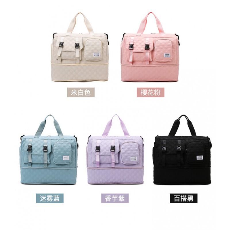 Travel Bag Large-capacity Lightweight Fitness Dry Wet Separation Storage With Shoes Warehouse Waiting Delivery Shoulder