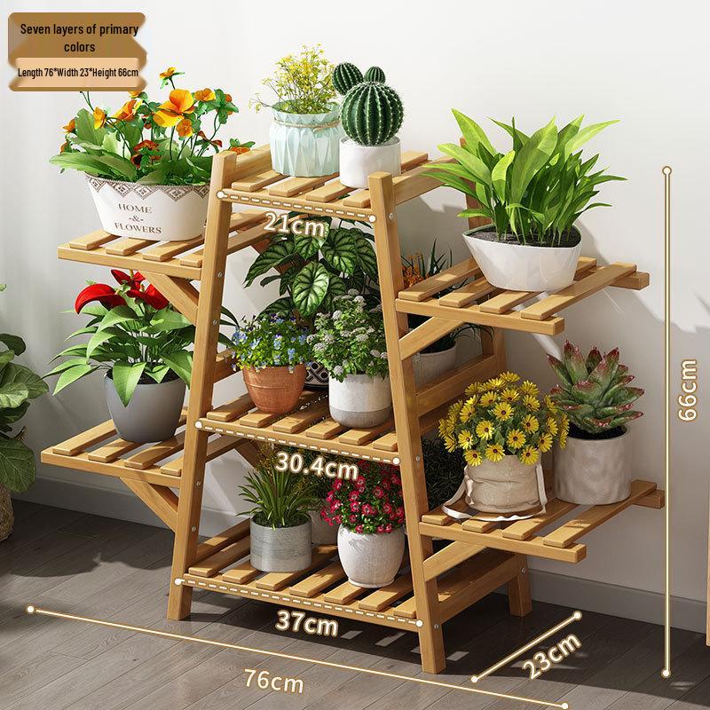 Multi-Layer Indoor Flower and Plant Rack for Balcony and Living Room