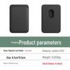 iPhone Magnetic PU Leather Card Holder for iPhone 13, 14 Pro Max, 6, 5, 17, MagSafe Compatible Sleeve