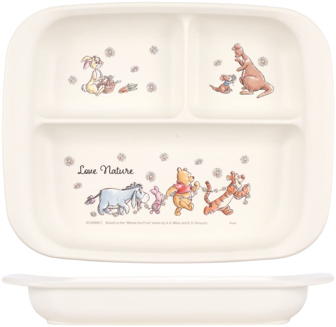 

Skater Детская посуда Обед тарелка для детей Антибактериальный пластик 470 мл Дисней Винни Пух Пикник XP7AG-A