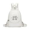 Zaino piccolo Borsa a tracolla multifunzionale Borsa a tracolla Zaino morbido in PU Zaino da donna alla moda