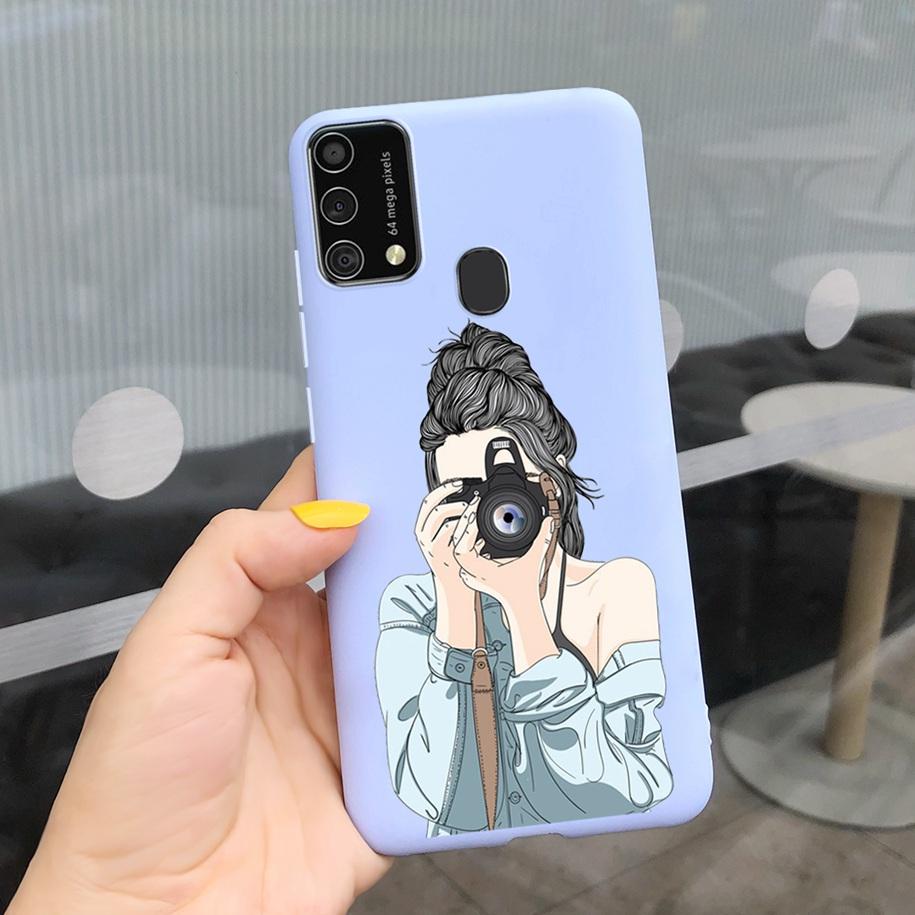 For Samsung Galaxy M31 M21s Case 2020 Couple Love Heart Phone Cover For Samsung M31 Prime SM-M315F M 31 M 21s Soft Case 6.4 Inch