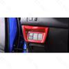 Headlight Switch Control Frame Cover 1* For Honda Accord 18-22 Red Carbon Fiber