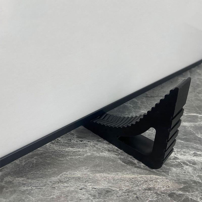 1Pcs Floor Block Door Wedge Doorstops Home Window Limiter Stops Stopper Rubber Door Home Office Anti-collision Door Stopper