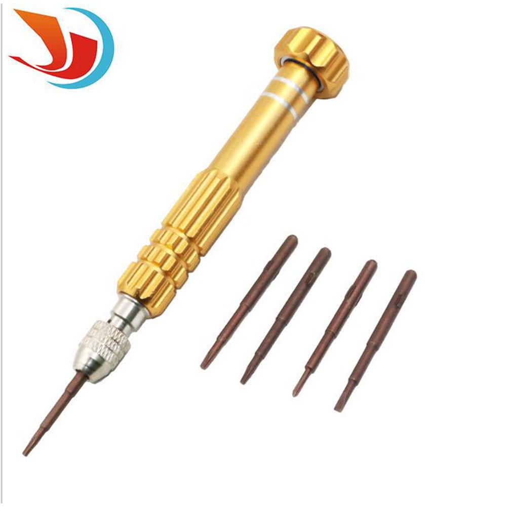 5-in-1 Multi-function Screwdriver Set Mini Handleiding Aluminium Phone Maintain Tool