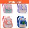 Dancing Girl Pattern Print School Bag With Colorful Contrast And Durable Nylon For Daycare And Early Education