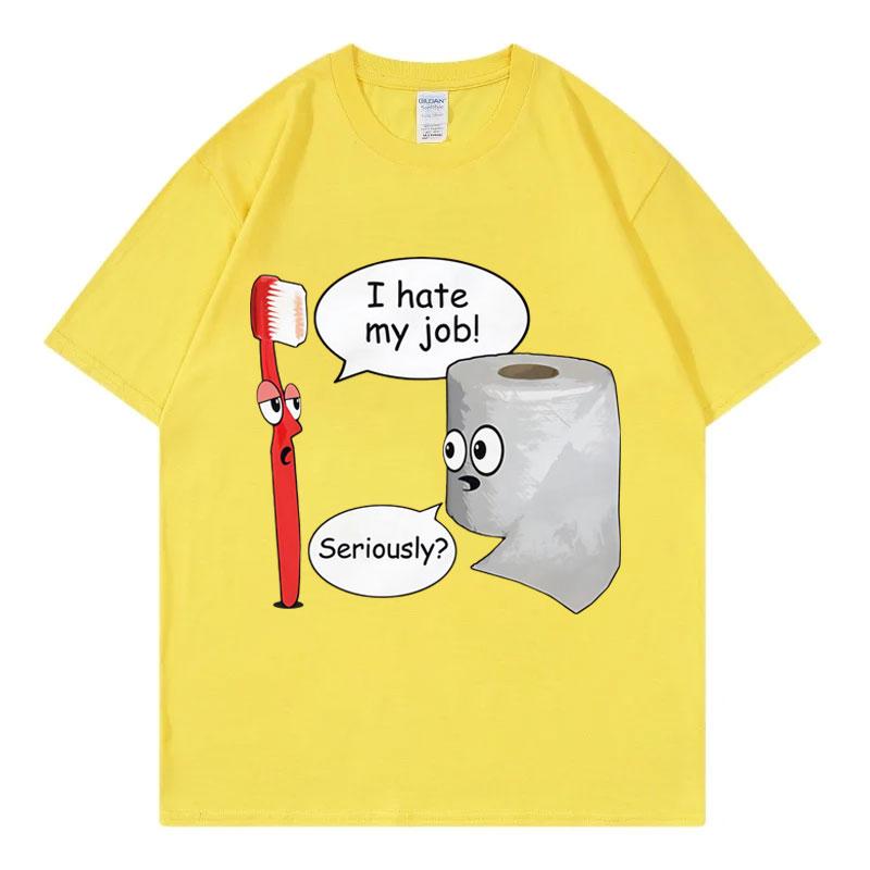 Limited Funny Meme Graphic T Shirts High Street Fashion Trend Short Sleeve Tshirt Men Women Casual Oversized Cotton Tshirts