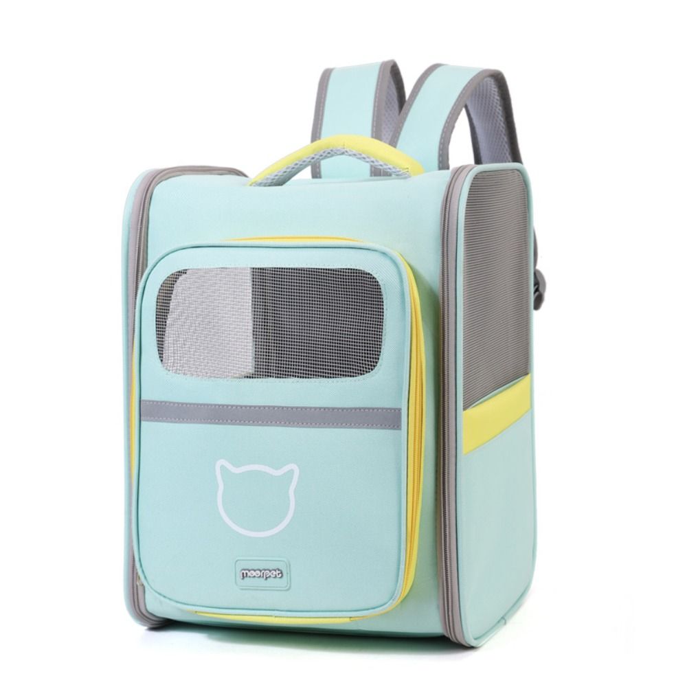 Breathable Pet Carrier Backpack Windproof Pet Travel Backpack Cat Outdoor Bag  Outdoor Activities