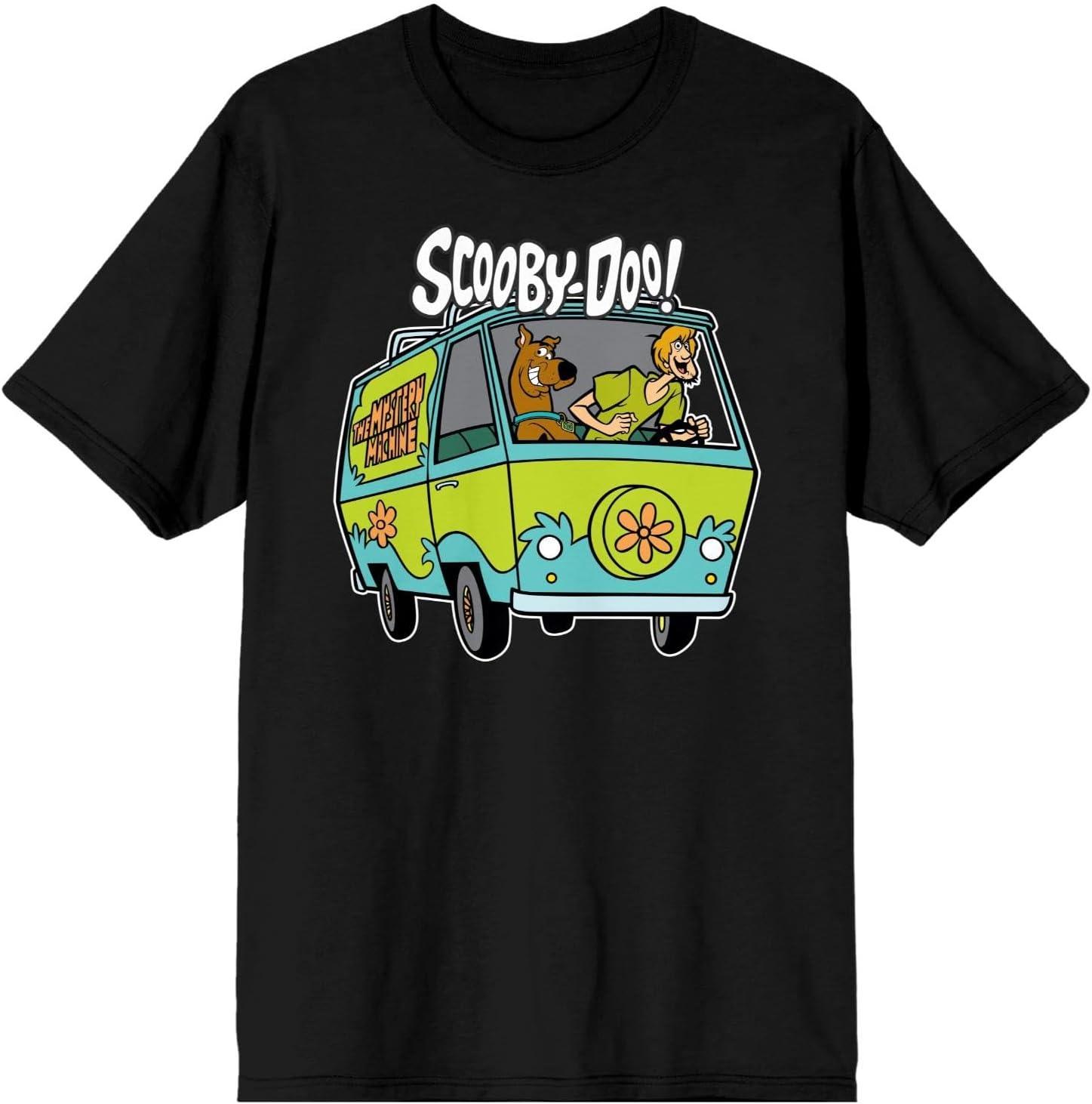 Скуби-Ду! Черная футболка «Таинственная машина» S