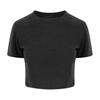 Awdis Womens/Ladies Heather Triblend Crop Top