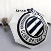 1 PC Automatic Folding Umbrella - Club Brugge KV Custom Name Pattern, Portable & Foldable Design with 8 Ribs, Christmas Birthday Gifts