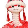 Chinese Snake Plush Toy Animal Figure for Souvenir And Celebrations