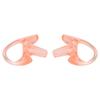 Pink Silicone Replacement Ear Insert Two Way Radio Ear Mold for Most Coil Tube Audio Kits