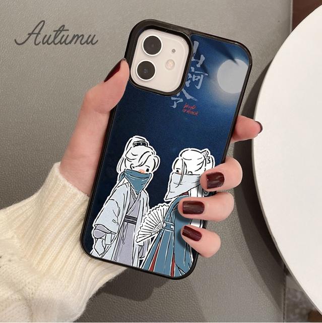 WORD OF HONOR Shan He Ling TV Phone Case for iPhone 11 12 13 14 Pro Max mini XR XS SE 2020 7 8 Plus Samsung Galaxy S21 S22 Cover