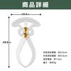 EdisonBrain Zinc Alloy Caliper with Graduations, Woodworking Gap Gauge, Spring, Outer and Inner Diameter 4.5cm, Jewelry Measuring Ruler, Gap Caliper