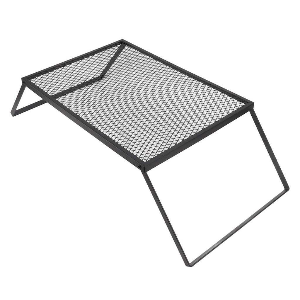 Folding Campfire Grill High Temperature Resistant Heavy Duty Portable Outdoor Camping Grill for Camping Picnics