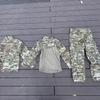 Costum de camuflaj AK Tactical Frog: Set Uniformă de Antrenament Camuflaj pentru Exterior, 3 Piese