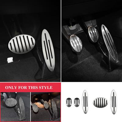 Cubierta de Pedal de coche para MINI Cooper Countryman F60 F54 Clubman R55 R50 R60 R53 R61 F55 F56 pedales de freno de Gas