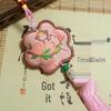 New Style Ancient Embroidery Scented Sachet with Tassels - Peace & Fortune Pendant