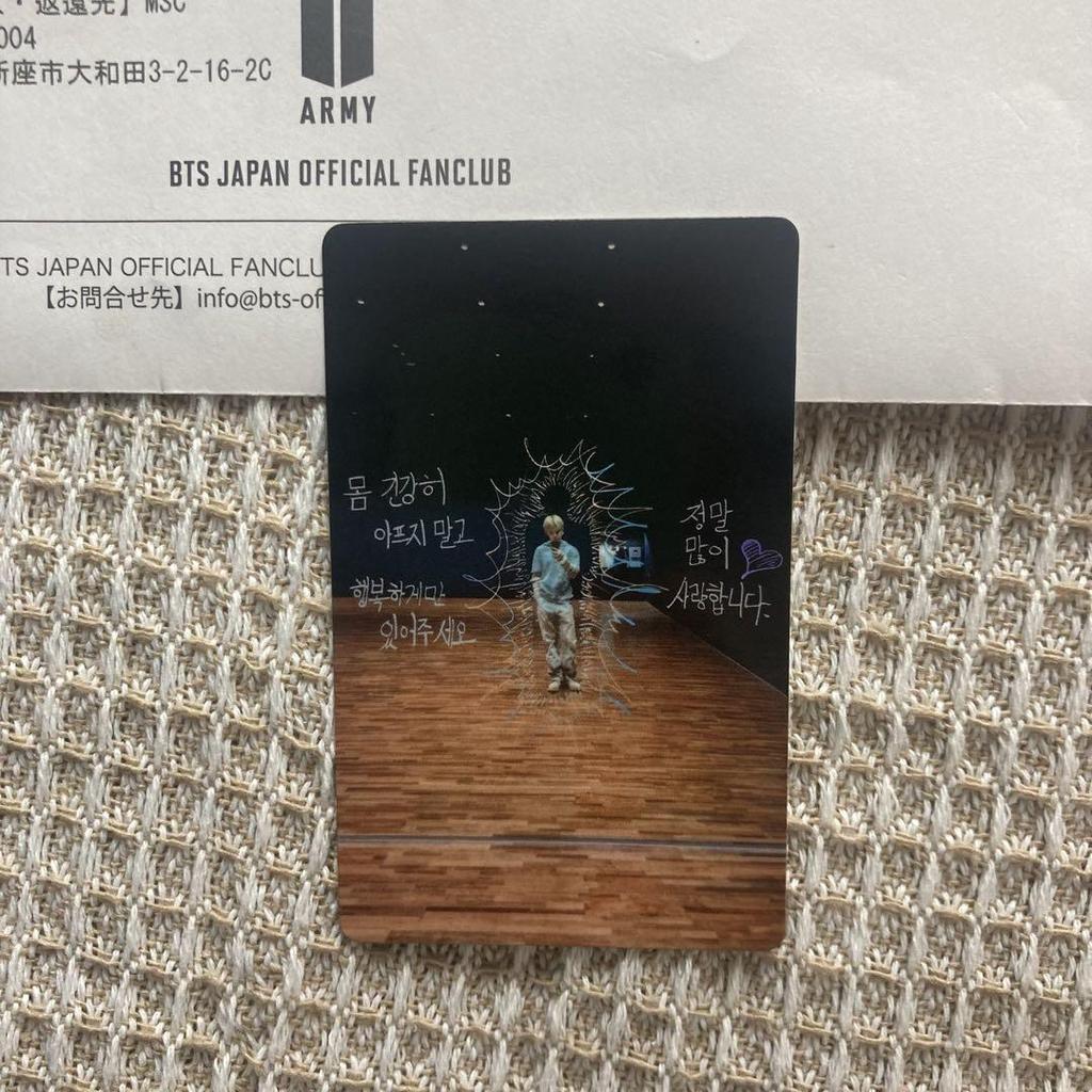 [USED] BTS JIMIN MUSE JPFC Limited Winning Trading Card