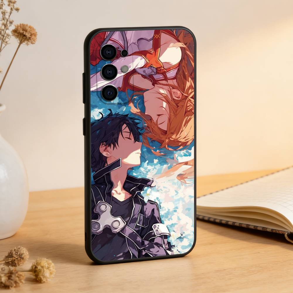 

Sword Art Online Kirito Phone Case Black Silicone Soft For Samsung S25,S24,S21,S22,S23,S30,Ultra,S20,Plus,Fe,Lite Samsung S24Plus